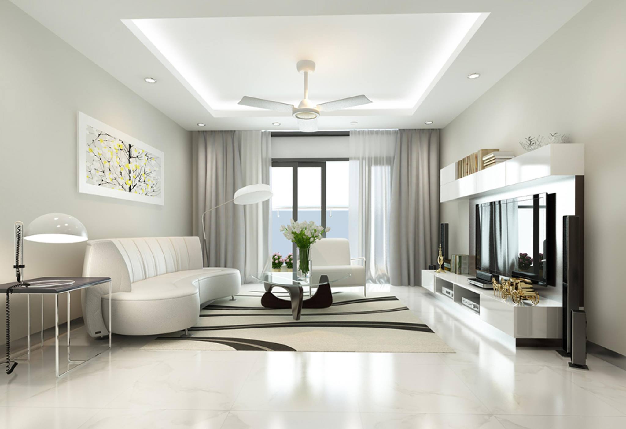 Thiết kế nội thất phòng khách đẹp hoàn hảo với 5 bước