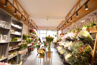 Nội thất cửa hàng hoa đẹp